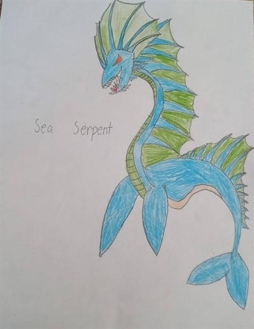 Sea Serpent by Mathew 